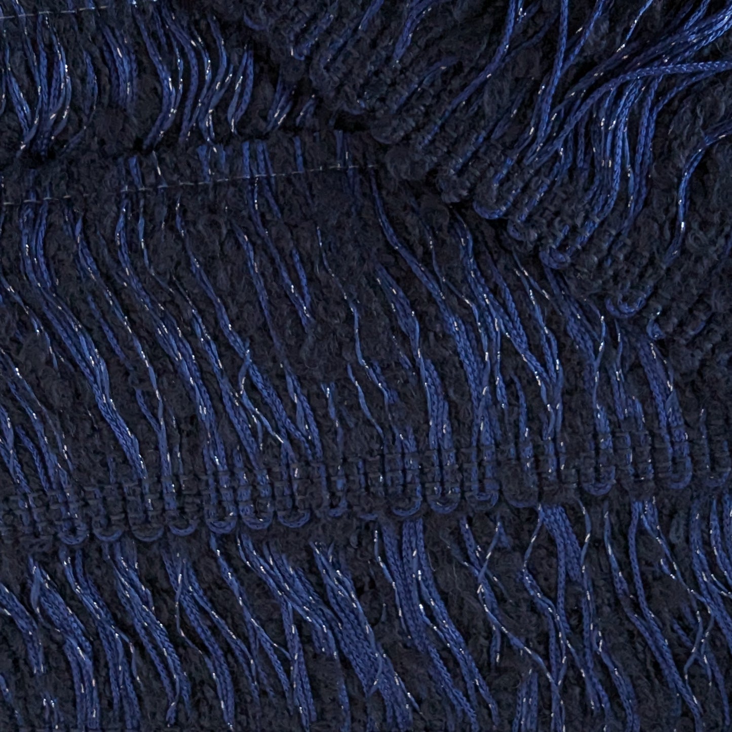Tweedtrim, Pantone Navy · 100 cm