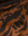 D&G Designerstoff – Deadstock Wollmischung gekocht XXL Tigermuster | 150 cm | M3X1X4