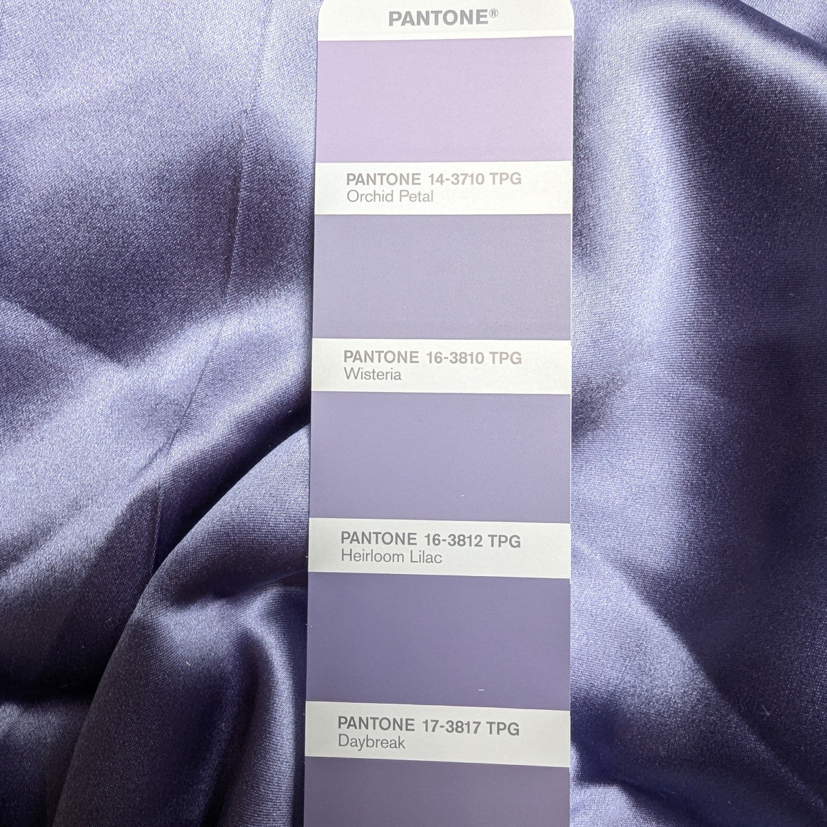 Seide, Satin, Wisteria · Blusenset Größe IT38