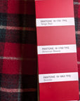 Deadstock Wollstoff-Wollmischung, G*cci – Tartan Scooter Rot (Breite 150 cm) (M6X5X4)