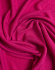 Deadstock Viskosecrepe Gewebe Stoff Ware, D*or – Fuchsia (Breite 120 cm) (M1X1X12)