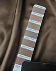 M*x M*ra Designerstoff – Deadstock Viskosefutterstoff in Basisfarbe Pantone Ginger Snap | 145 cm | M6X2X13