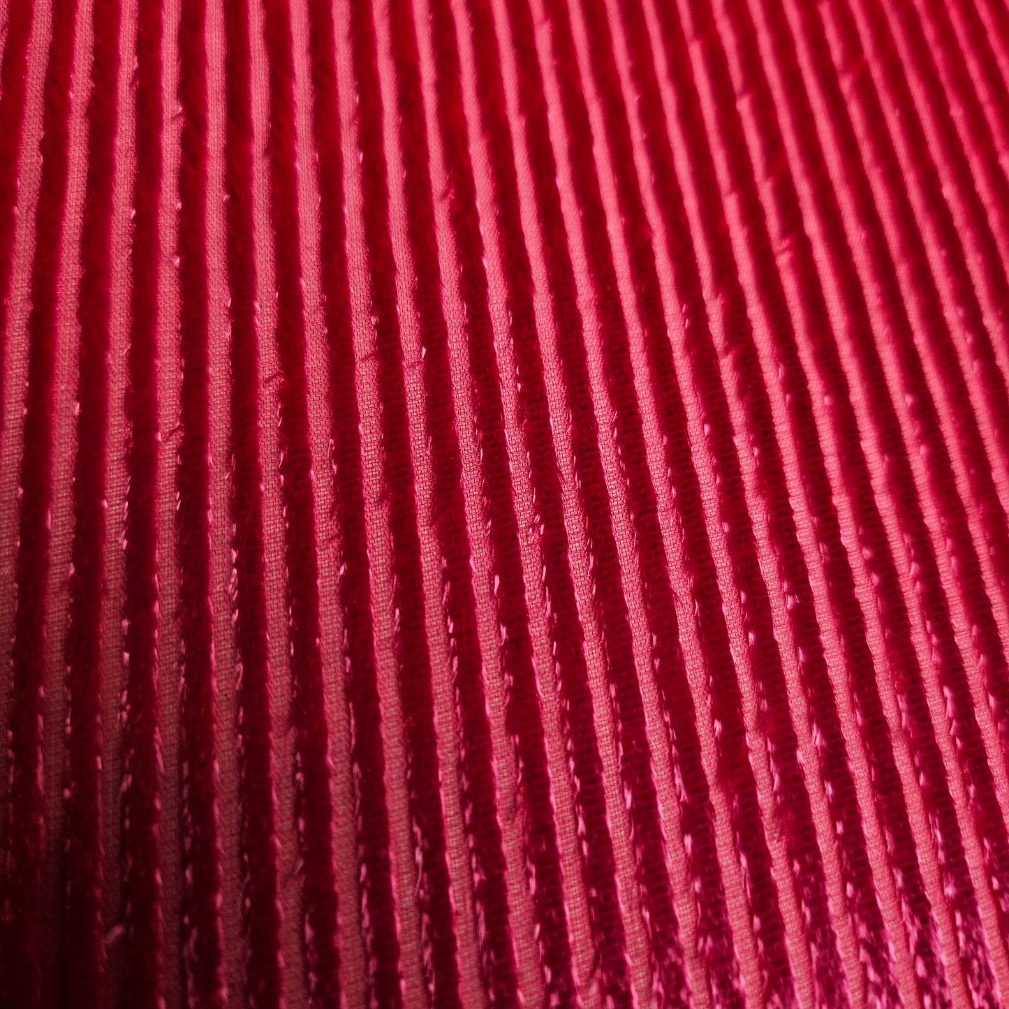 Baumwolle, Cord, Pantone Pink Yarrow · 165×140 cm