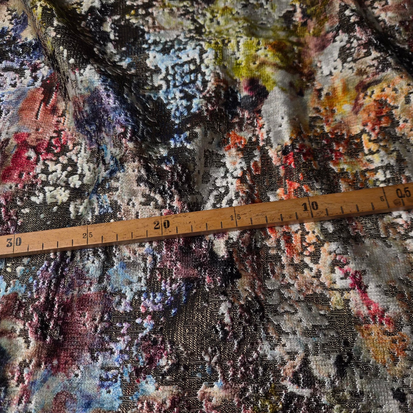 Einzelstück · Samt · Schwer · Polyester · 130×140 cm