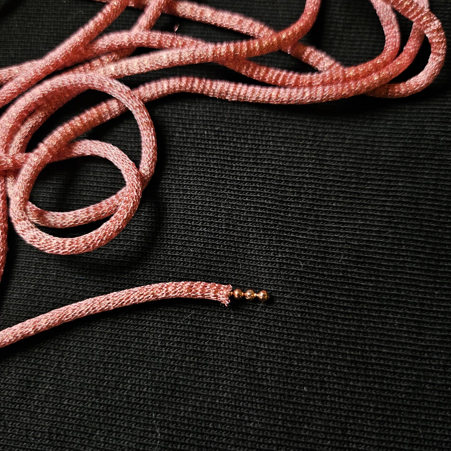 Kette, Metall, Rosè Gold · 4 mm