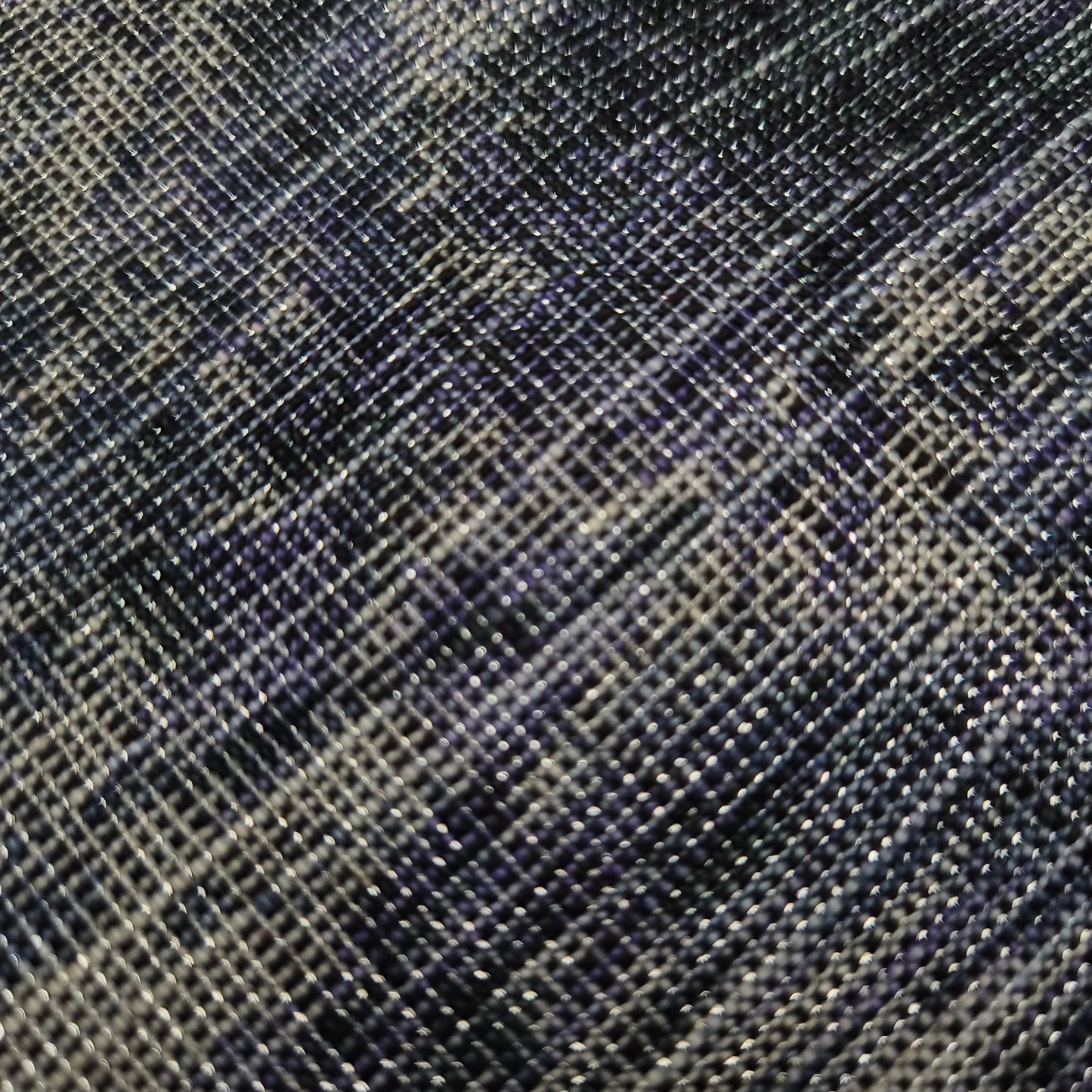 Einzelstück · Baumwolle, Lurex · 55×145 cm