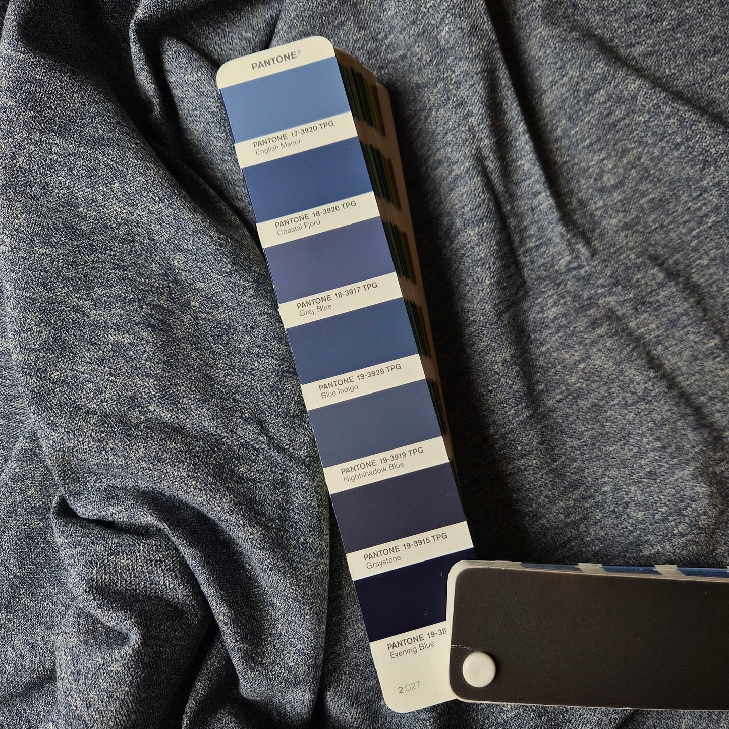 Baumwolle, Leinen, Strickstoff, Leinen, Nightshadow Blue · 140×200 cm