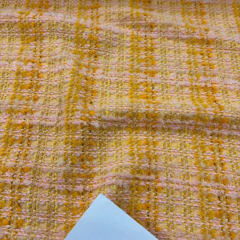 Meterware · Tweed · Baumwolle 43%, Viskose 27%, Wolle 20% · Pastelltöne · 150 cm