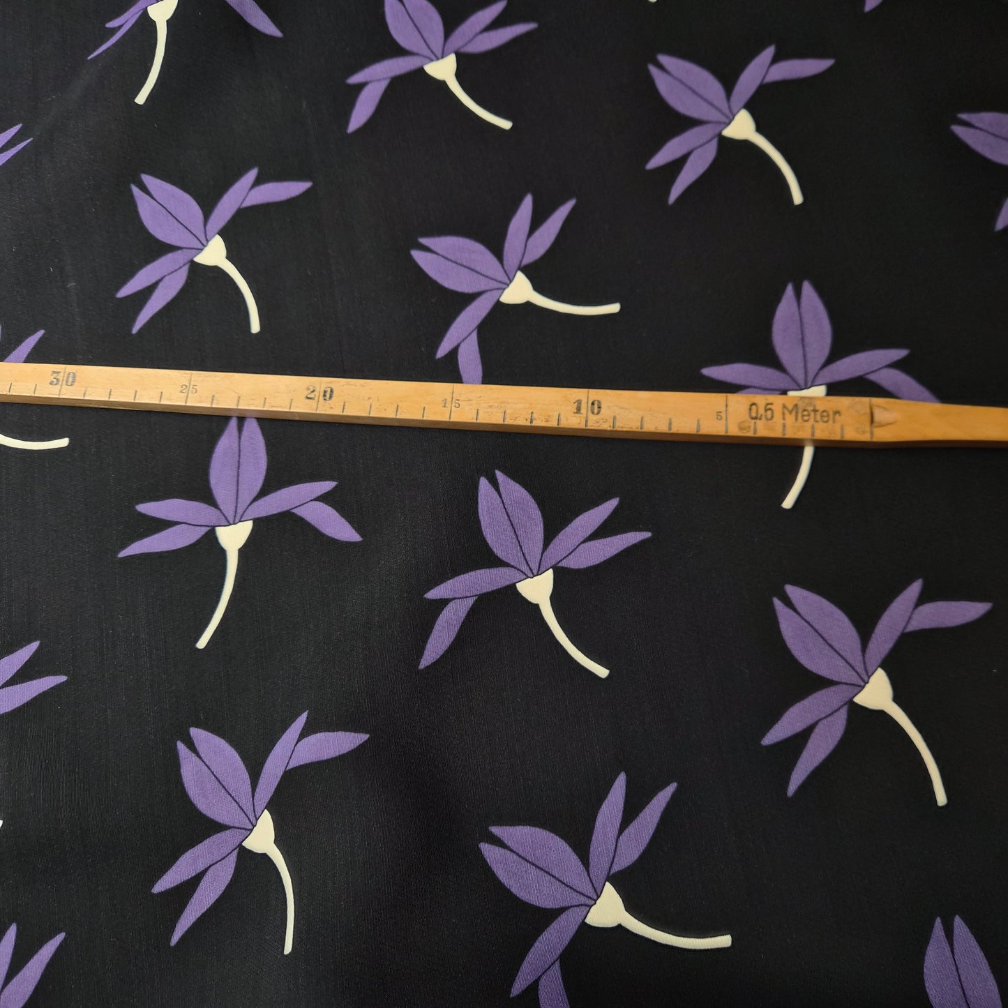 Black Beauty / Wolle Seide Valentino 145 cm breit / M6X5X25 270g/m2