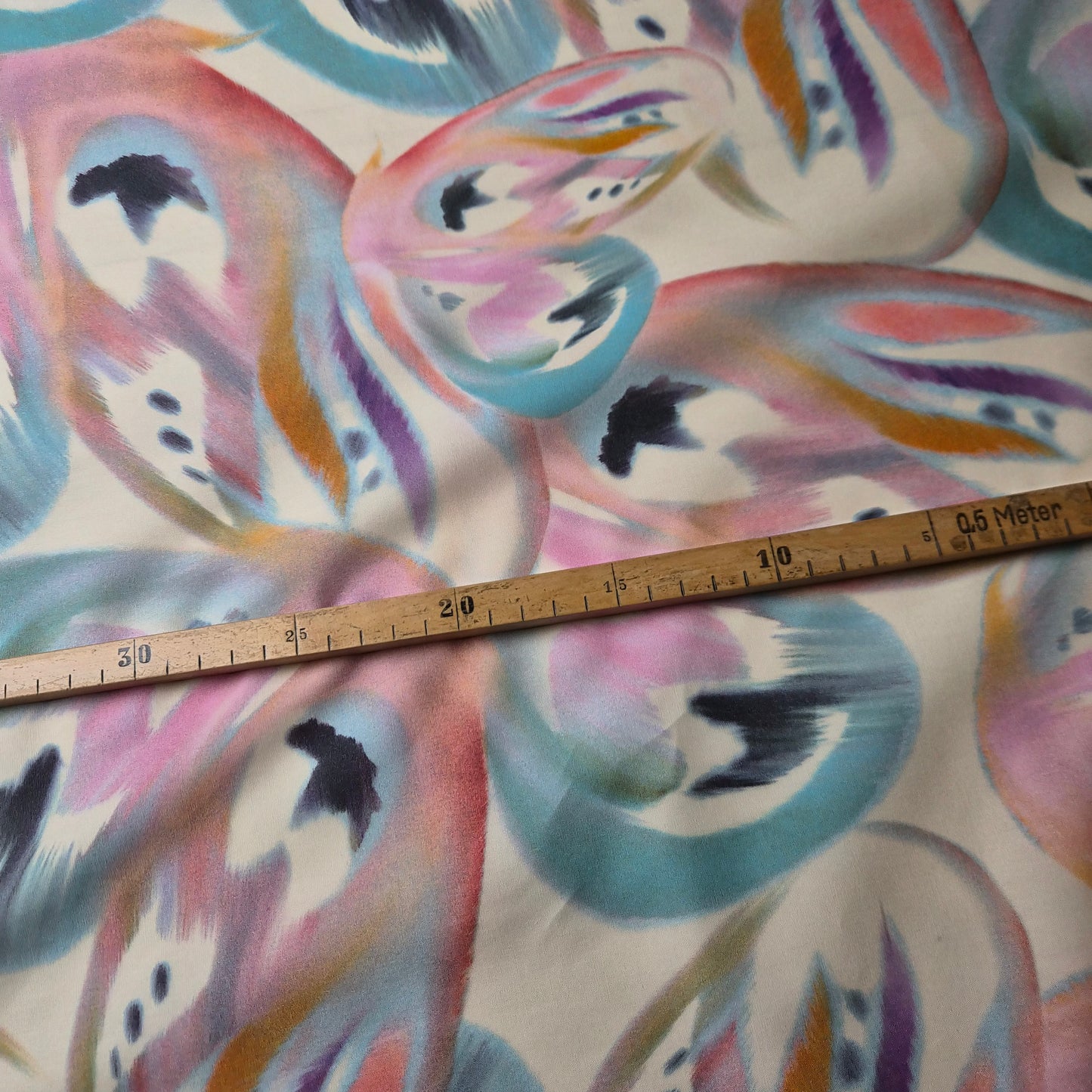 Baumwolle, Wolle, Gardenia · 150 cm