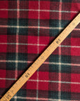Deadstock Wollstoff-Wollmischung, G*cci – Tartan Scooter Rot (Breite 150 cm) (M6X5X4)