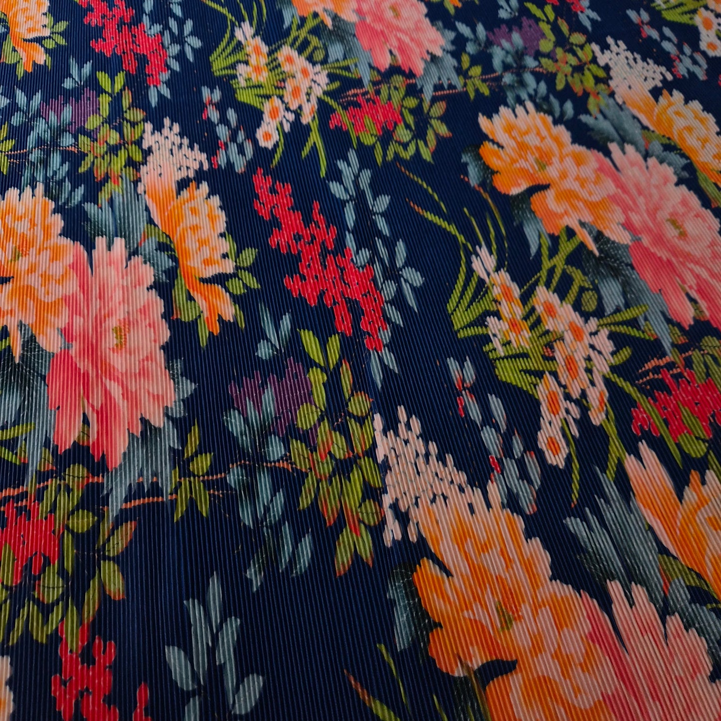 Polyester, True Blue · 130 cm