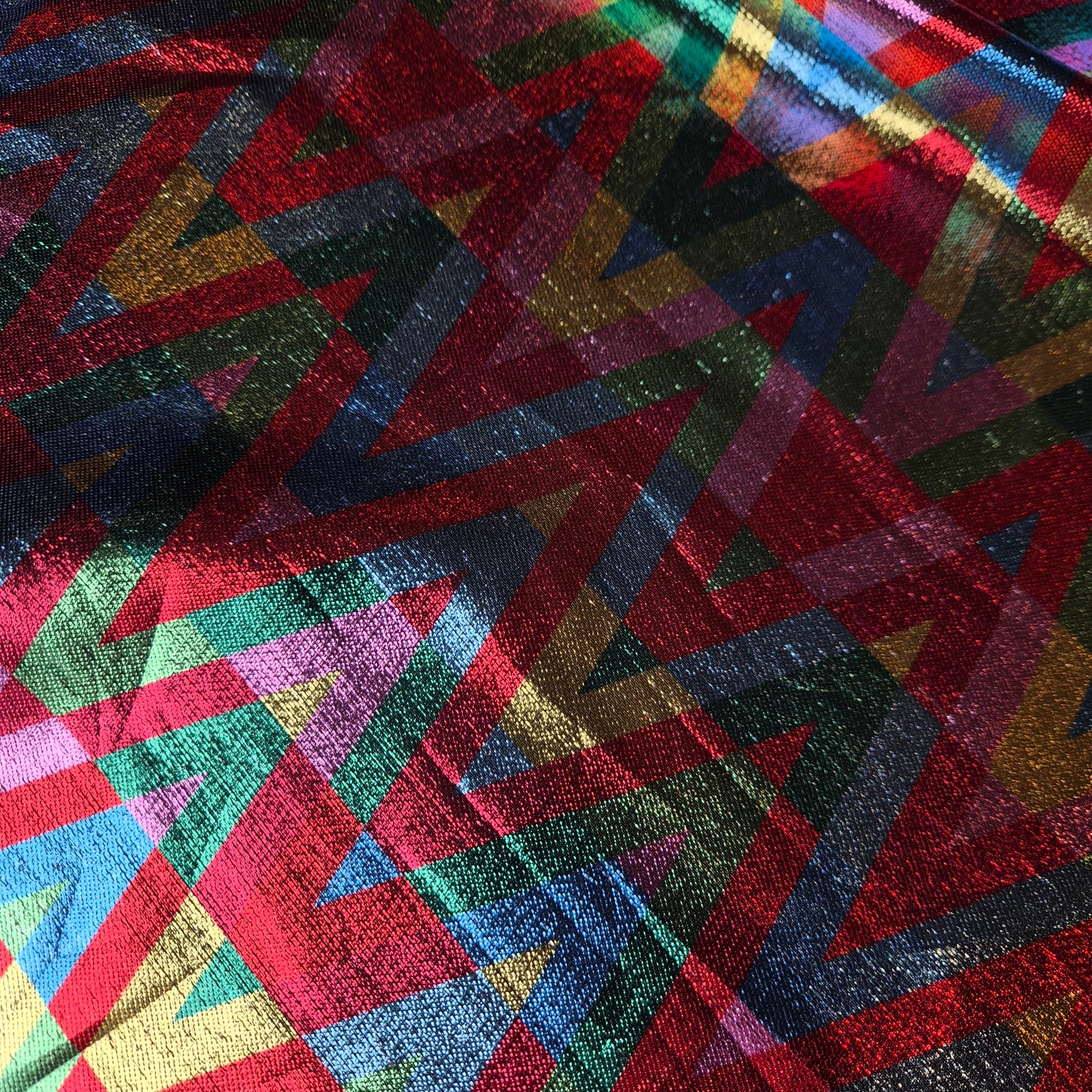 Lurex, Seide · 150 cm