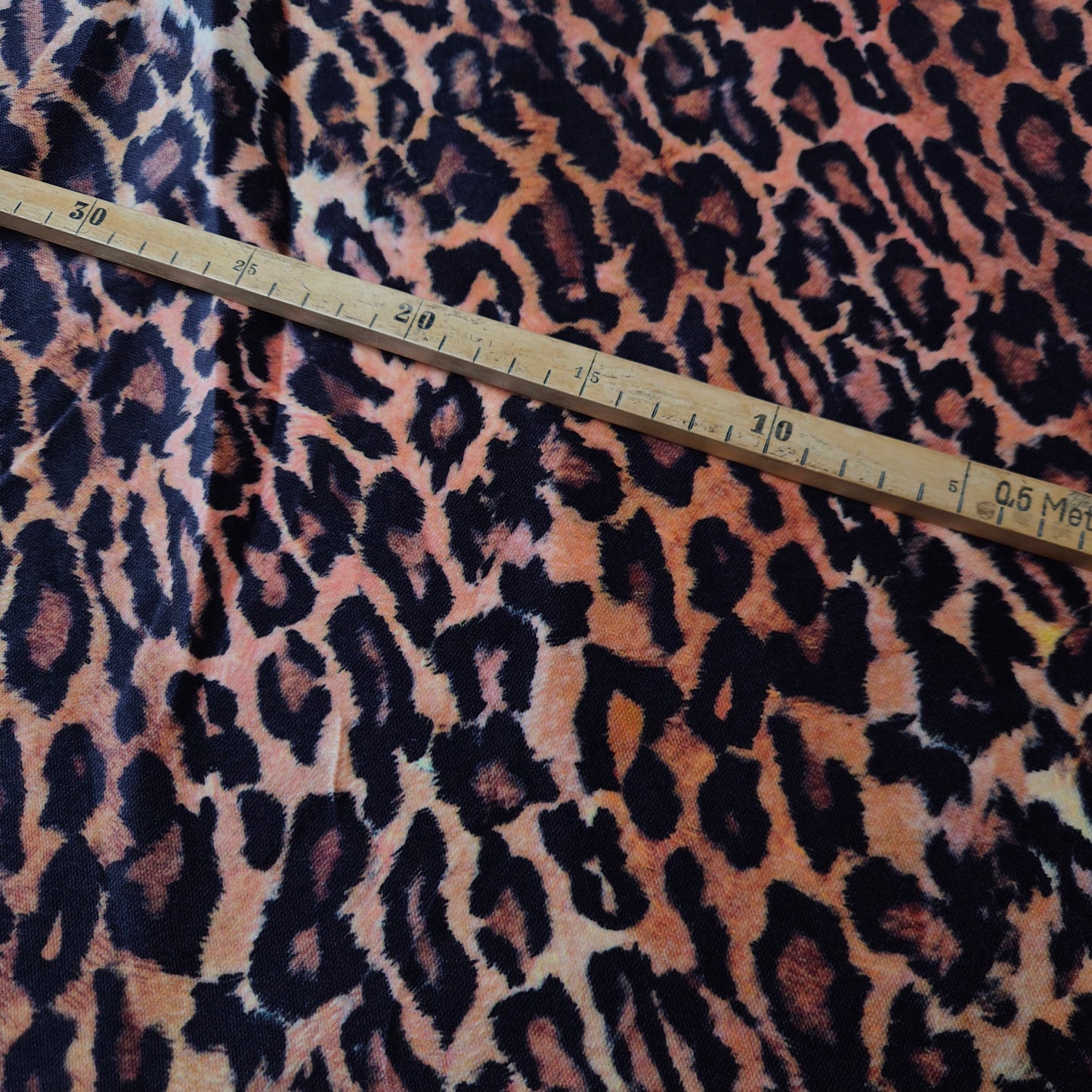 Denim · Samt Beschichtung · Baumwolle · Animal · Brauntöne · 150 cm · Meterware