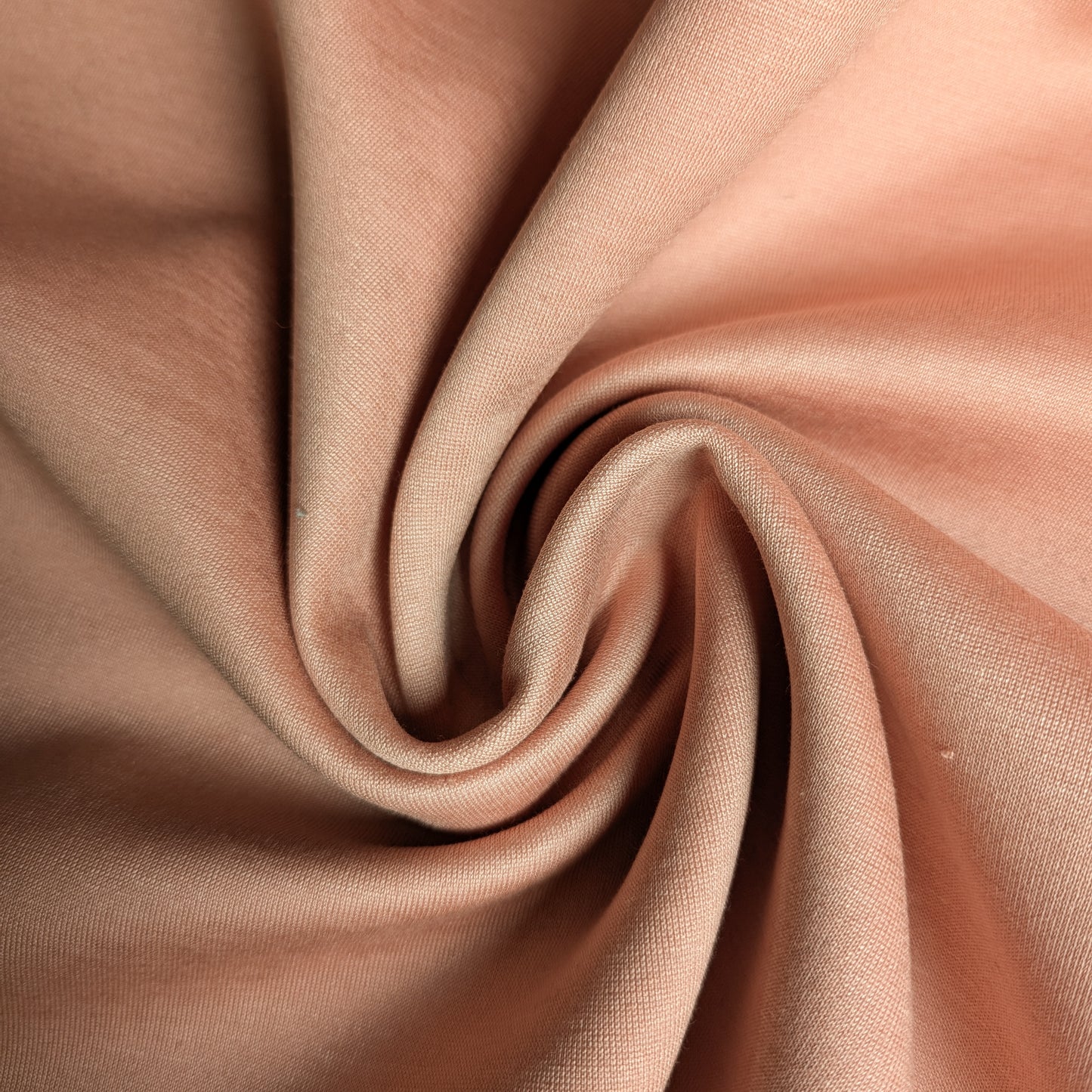 Jersey, Doubleface, Baumwolle, Polyamid, Coralle · 140 cm 340g/m²