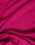 Deadstock Viskosecrepe Gewebe Stoff Ware, D*or – Fuchsia (Breite 120 cm) (M1X1X12)