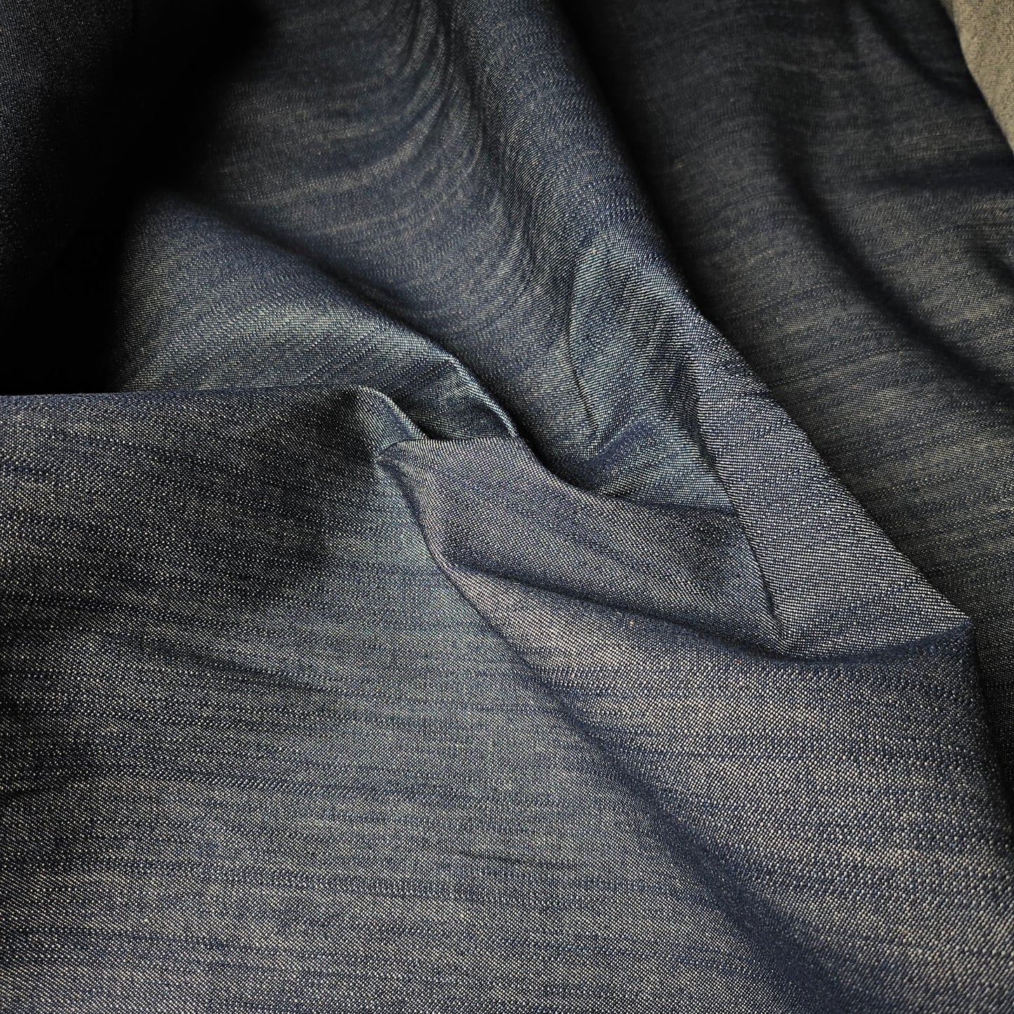 Denim · Ohne Stretch · Baumwolle · Melange · Pantone Sargasso Sea · 145 cm · 270 g/m² · Meterware