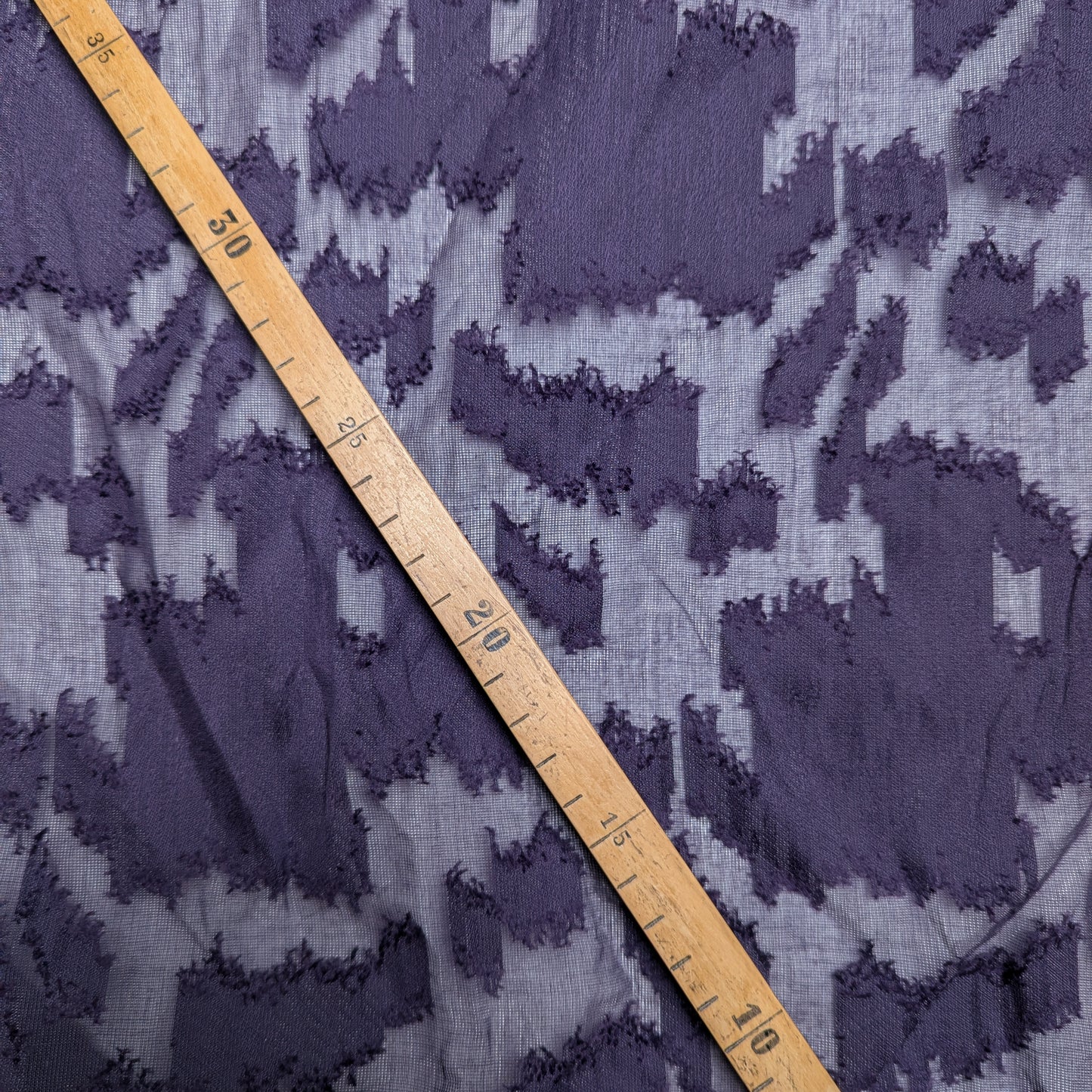 Meterware Fil Coupe D*or Basisfarbe Vintage Violet Baumwoll-Seide Mischung Breite 145 cm M6X5X10 110 g/m²