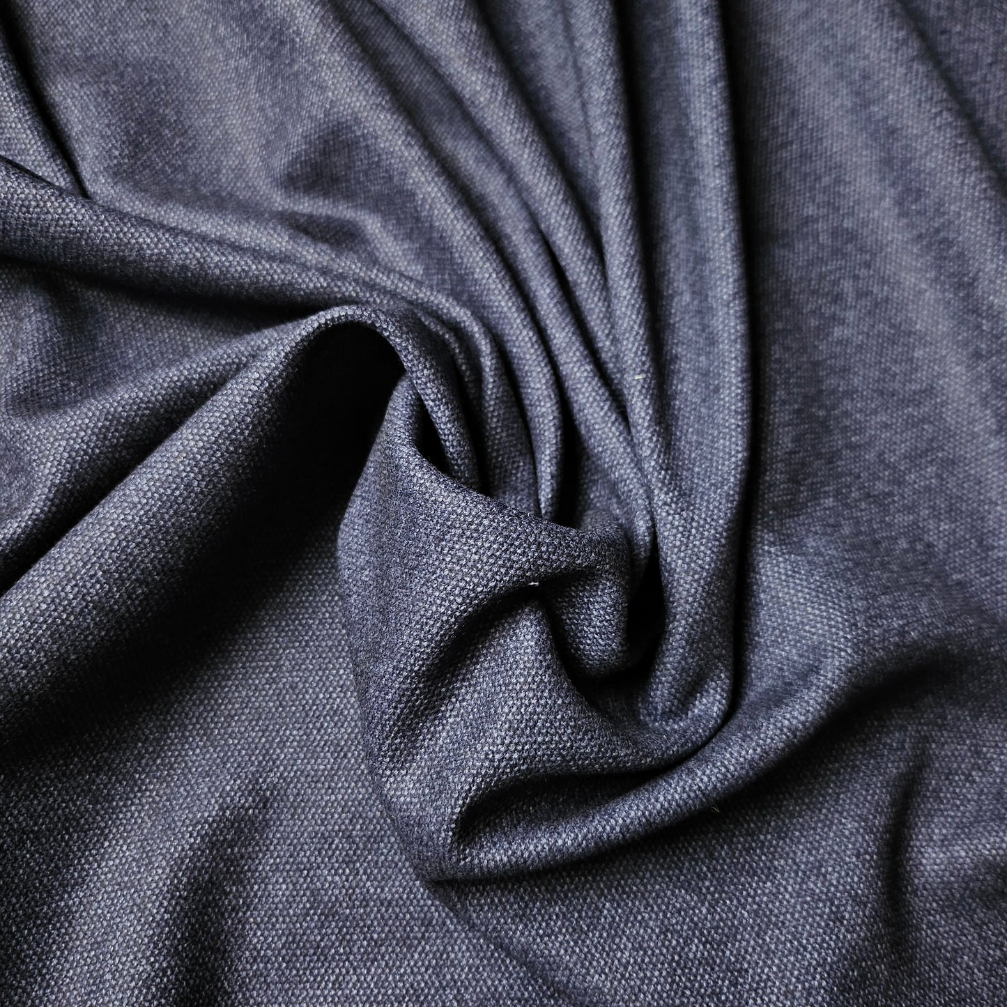 Anzugstoff · Kaschmir · kariert · Pantone Patriot Blue · 155 cm · Meterware