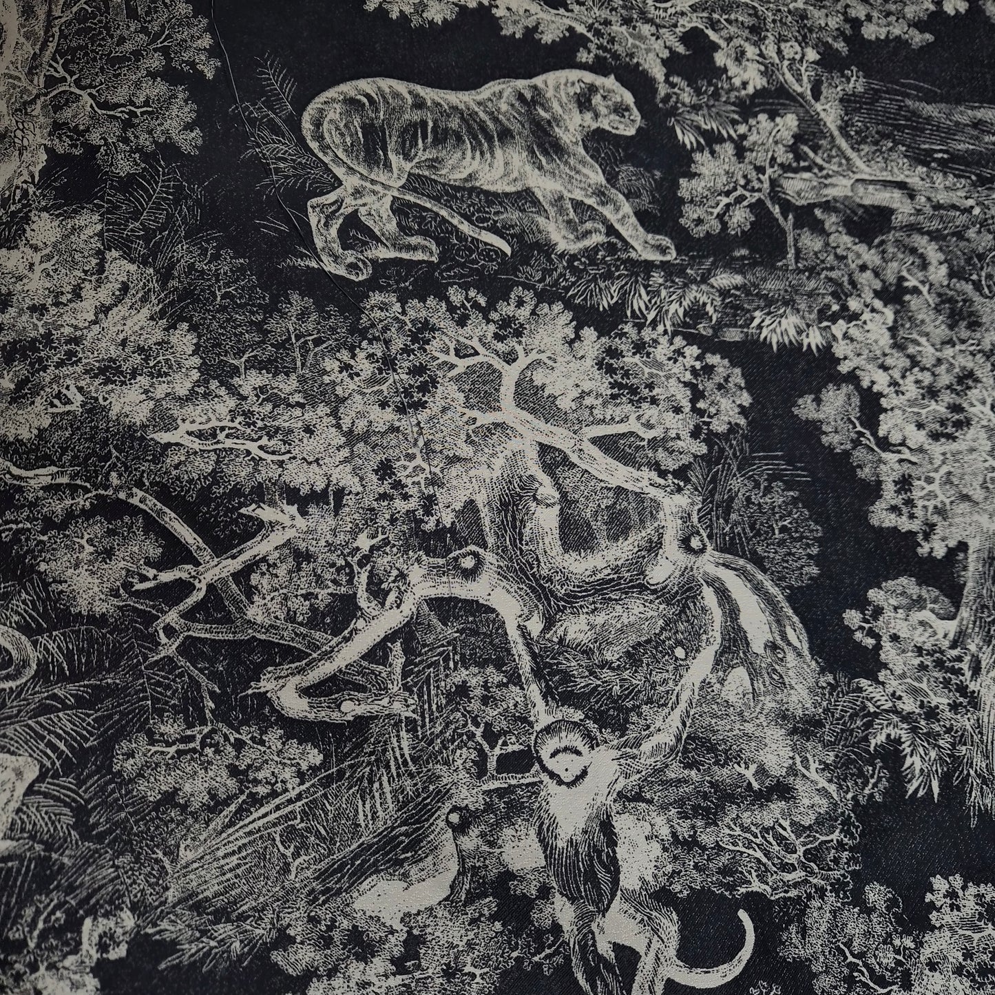 Meterware · Taft · Technisch · Polyester · Toile de Jouy