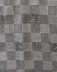 N300 original Tweed schwarz weiß mit Pailletten 1,5 m x 1,5 m