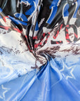 "Silver Alps" wasserabweisend und daunendicht  75 cm x 150 cm Panel