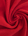 Schwerer Sweat Iconic Red Deadstock Haute Couture Marke 50 cm x 165 cm