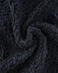 Schwerer Woll-Boucle Deadstock Haute Couture Marke A+ B-Ware 50 cm x 147 cm
