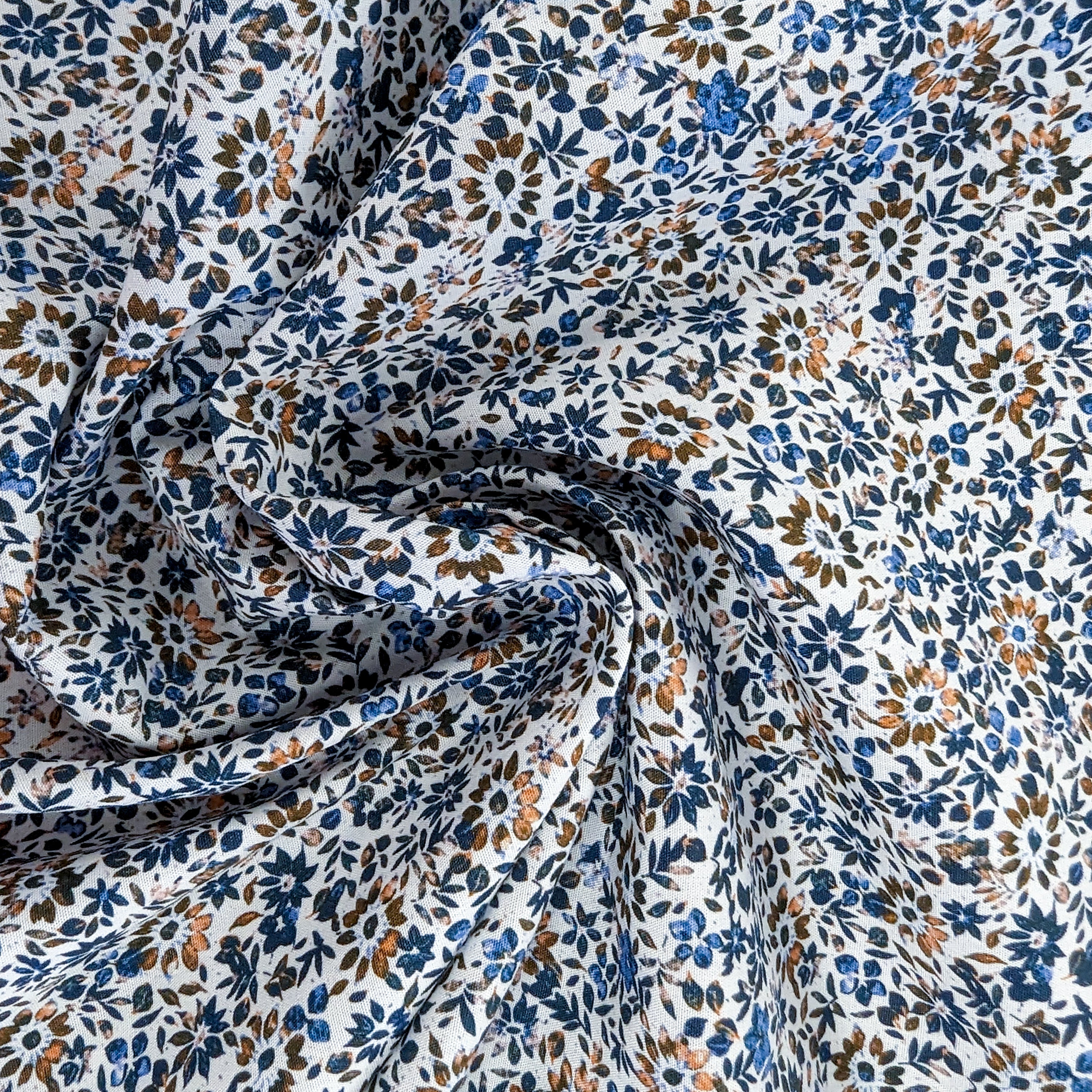 Baumwolle für Blusen Blümchen Panel 200 cm x 150 cm
