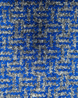 CEL Tweed  grau blau 140 cm x 150 cm