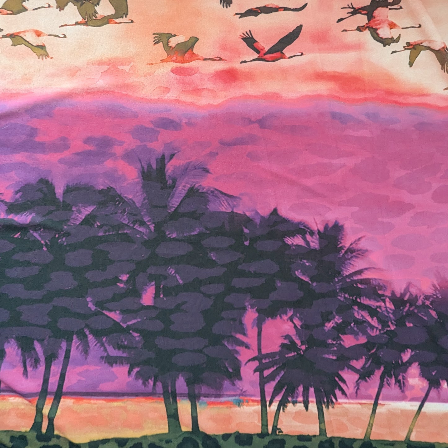 Feintüll · Stretch · Kunstfaser · Safari · Neontöne · 140 cm · 80 g/m² · Meterware