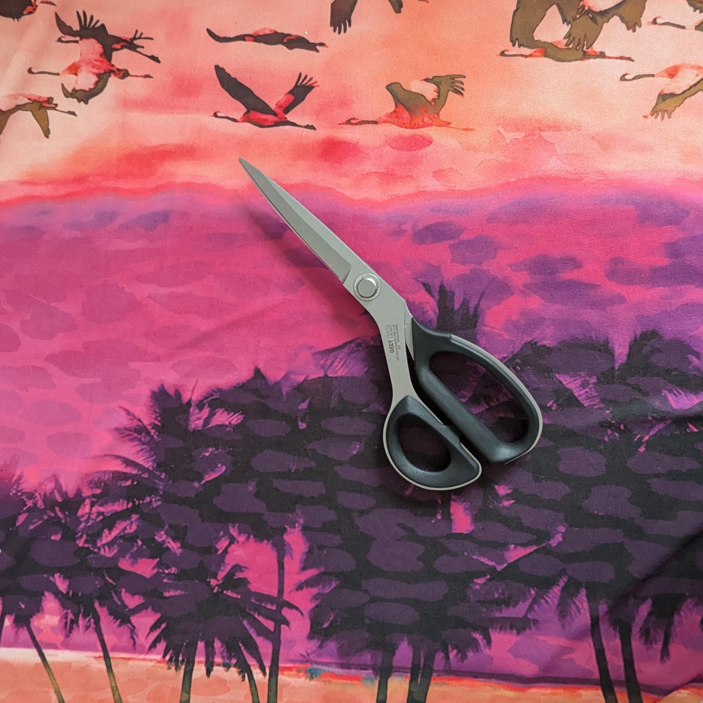 Feintüll · Stretch · Kunstfaser · Safari · Neontöne · 140 cm · 80 g/m² · Meterware