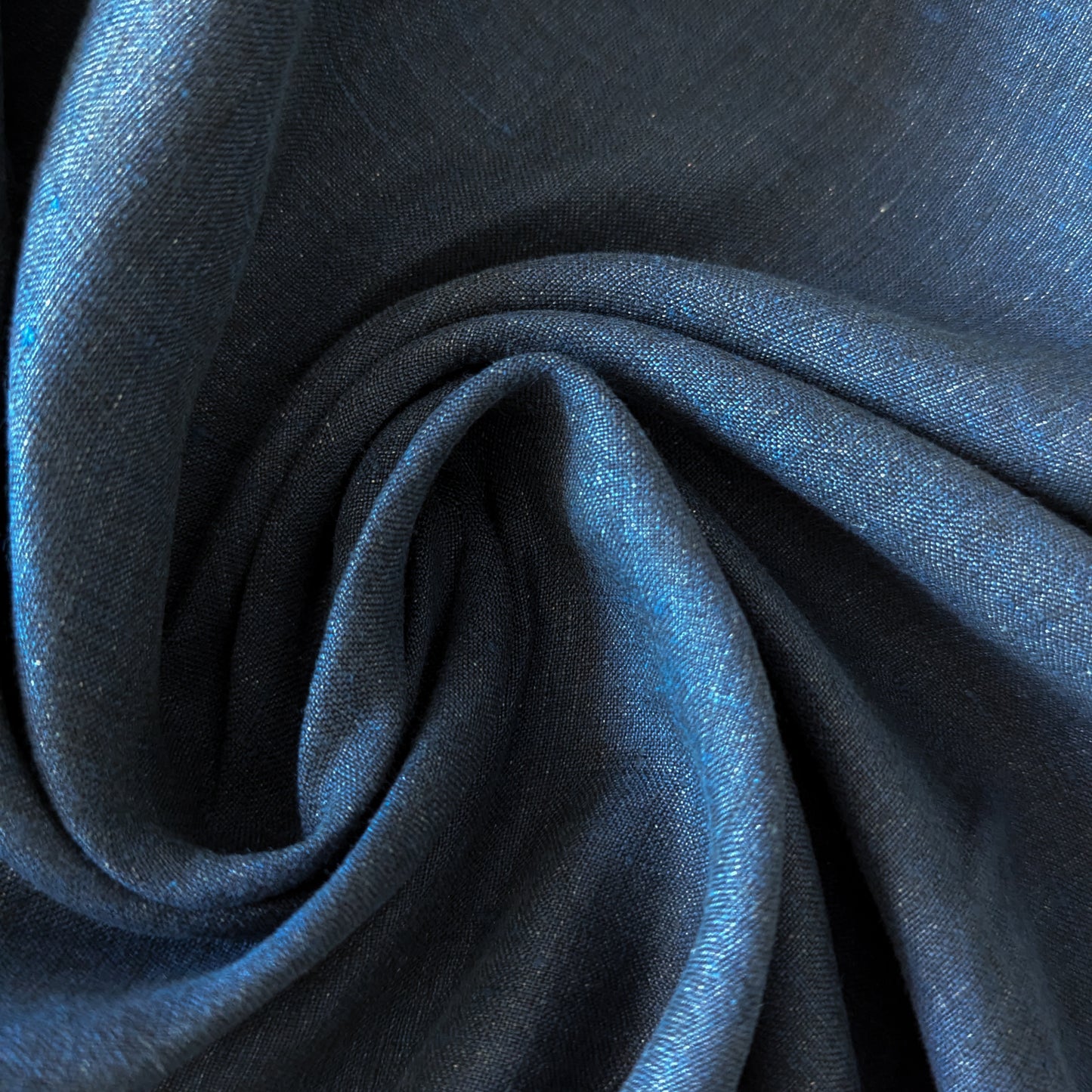 Denim · Baumwolle · Farbe: Dunkelblau · 150 cm · 350 g/m² · Meterware