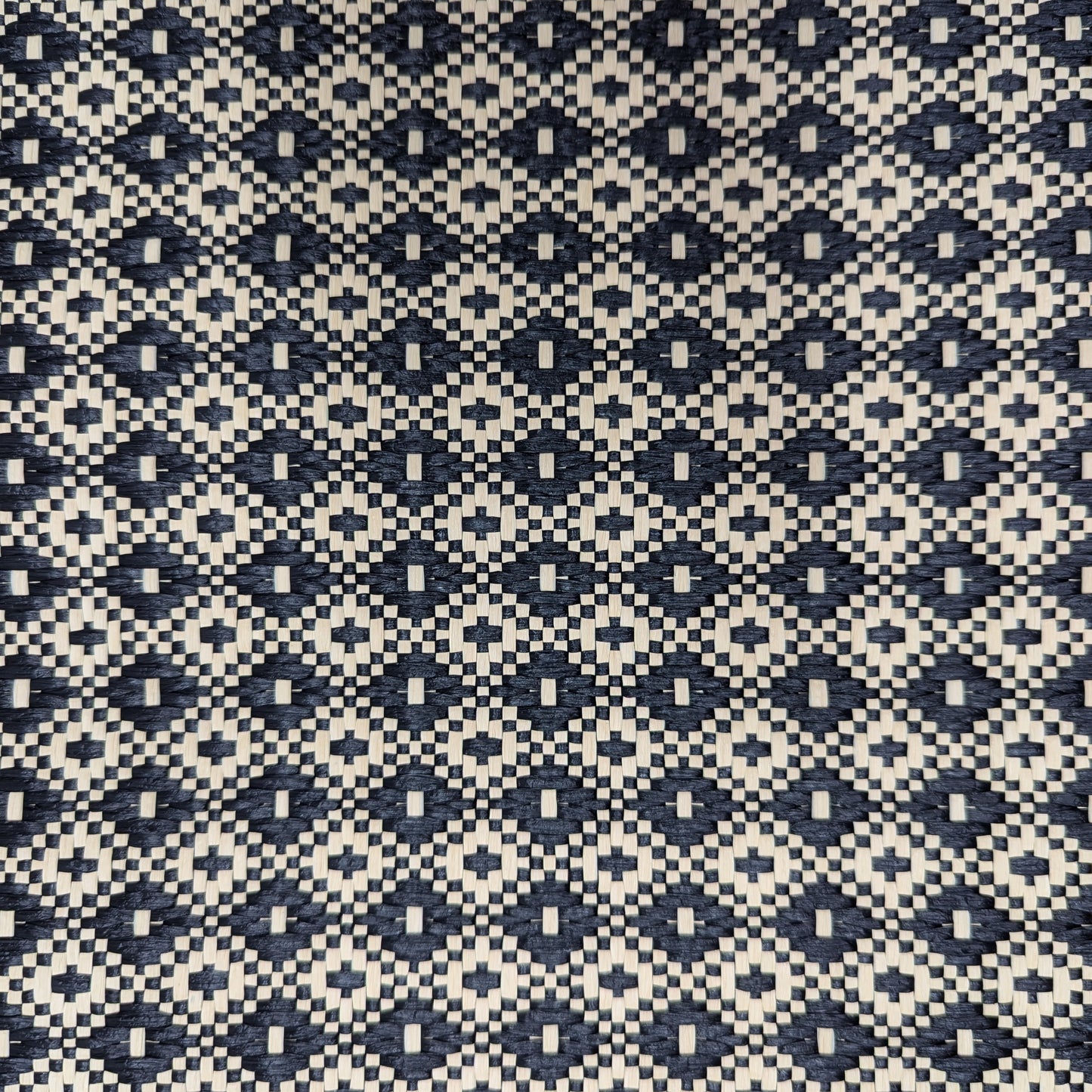 Taschenstoff · Raffia · Geometrisches Muster · Farbe: Mehrfarbig · 150 cm · 260 g/m² · Meterware