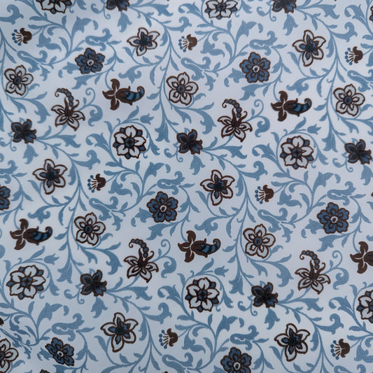 Windbreaker · B-Ware · Polyester · Hellblau und Brauntöne · 200 cm × 140 cm · 70 g/m² · Einzelstück