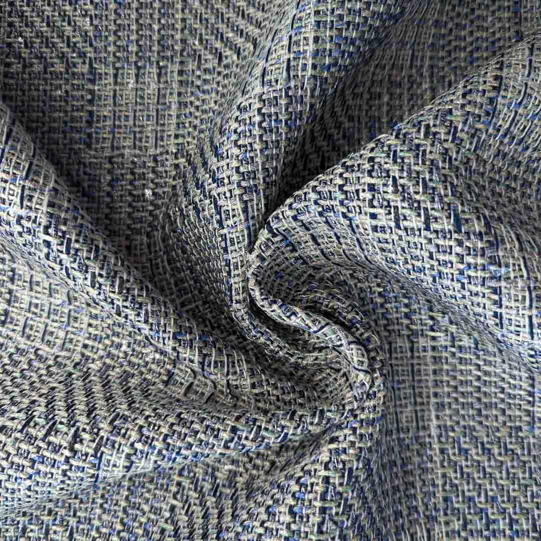 Haute Couture Tweed Meeresrauschen 230 cm x 160 cm