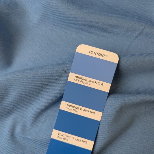 Jersey, Ribstrick / Bündchen, Little Boy Blue · 135 cm