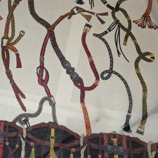 Panel, Viskose, Wolle · 120×135 cm