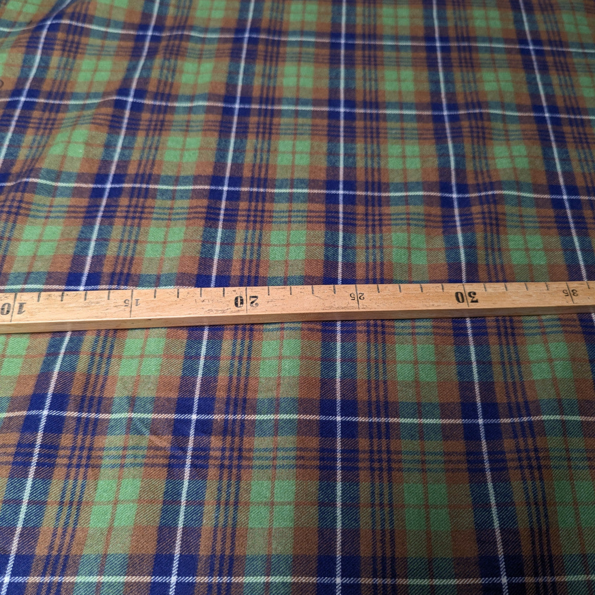 Meterware · Flanell · Baumwolle · Pantone Kiwi · 150 cm
