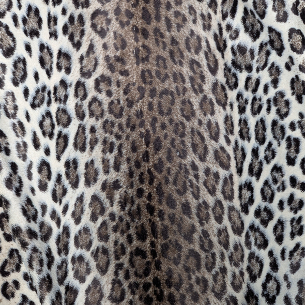 Mantelstoff · Baumwolle/Polyester · Leopardenmuster · Farbe: Brauntöne · 130 cm · 270 g/m² · Meterware