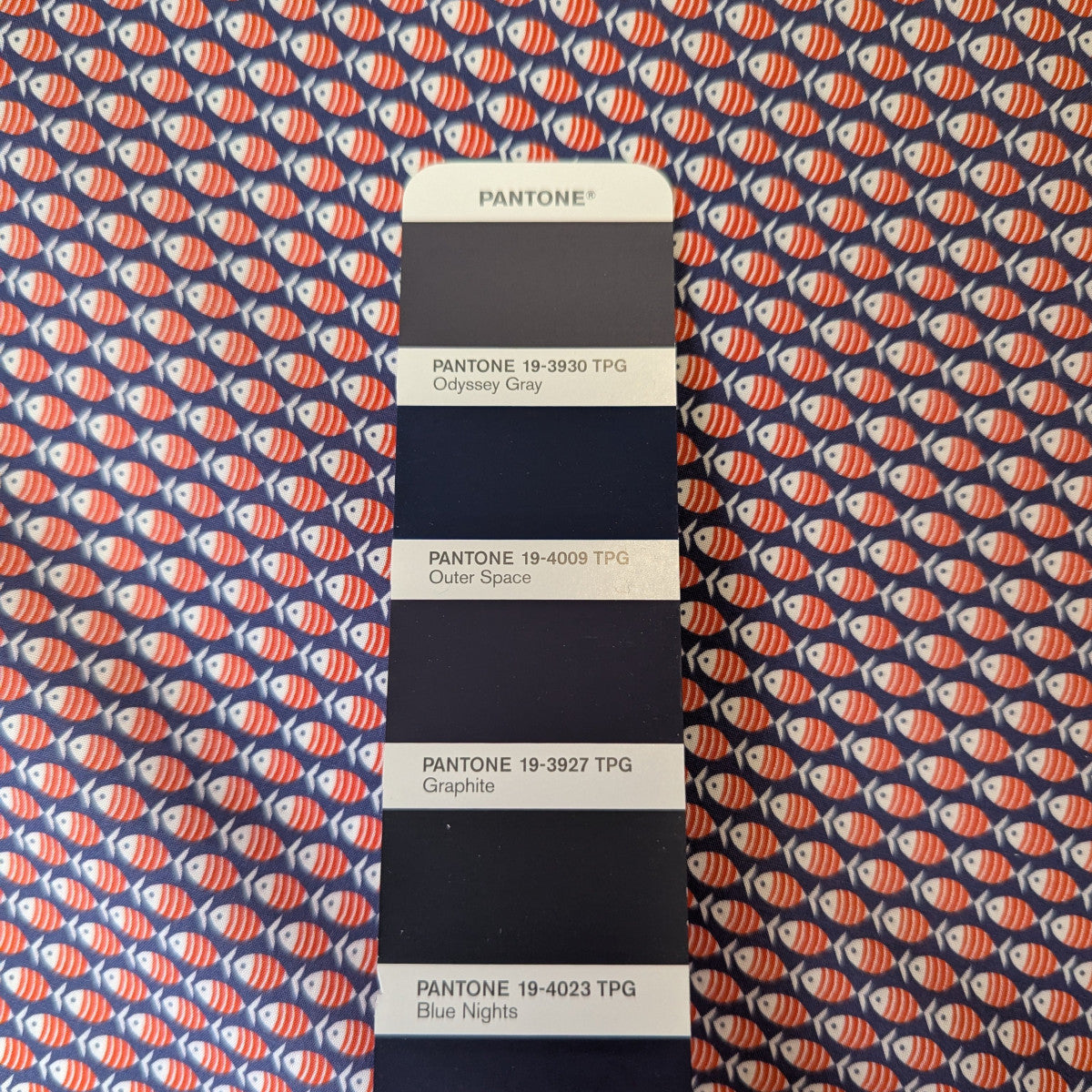 Poplin · Baumwolle · Floral · Farbe: Dunkelblau · 140 cm · 100 g/m² · Meterware