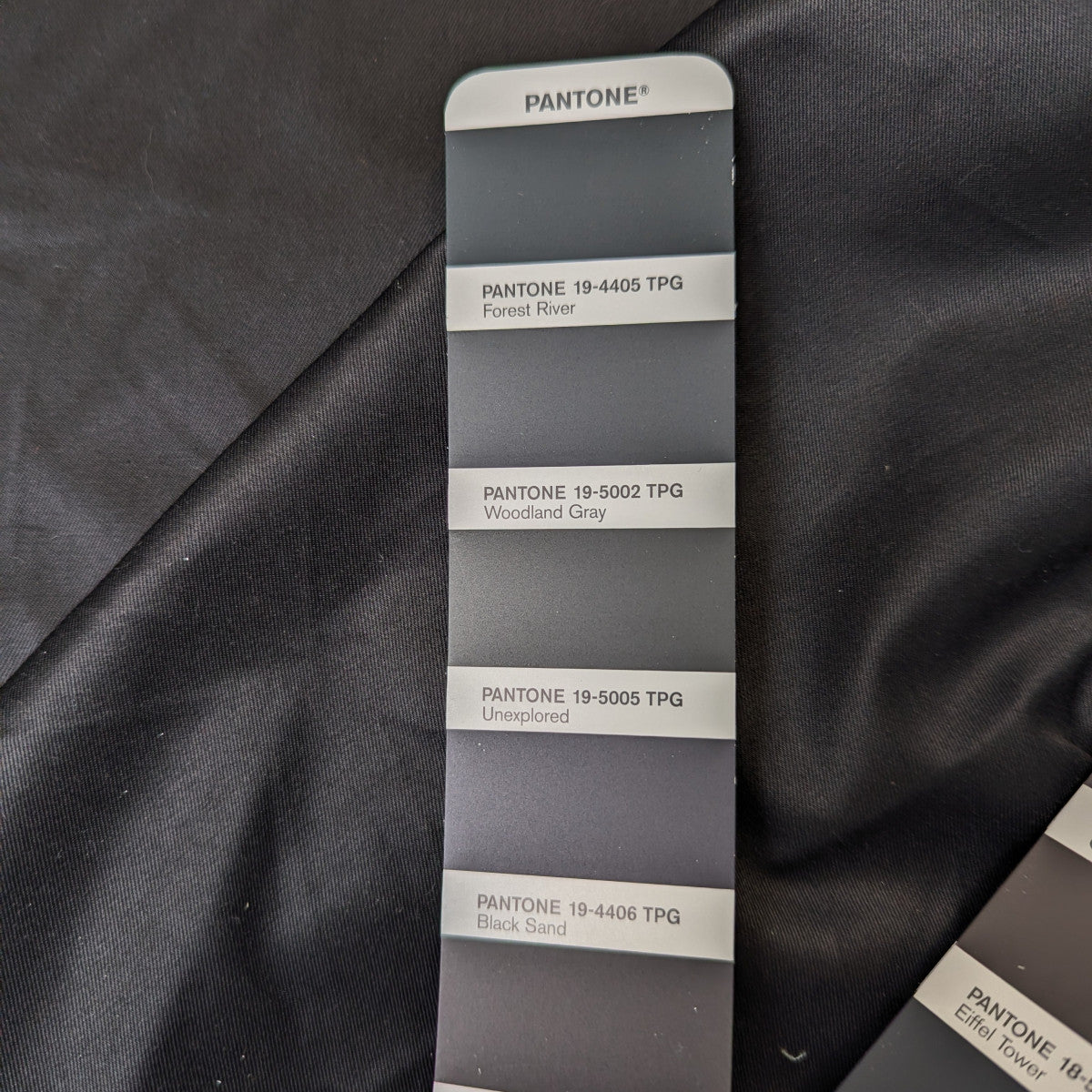 Gabardine · Beschichtet · Baumwolle · Uni · Schwarz · 140 cm · 270 g/m² · Meterware