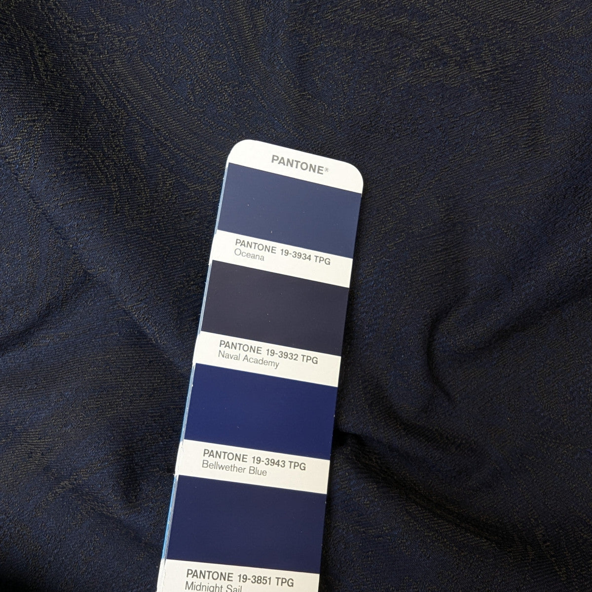 Jacquard, Baumwolle, Denim, Webware, Oceana · 140 cm