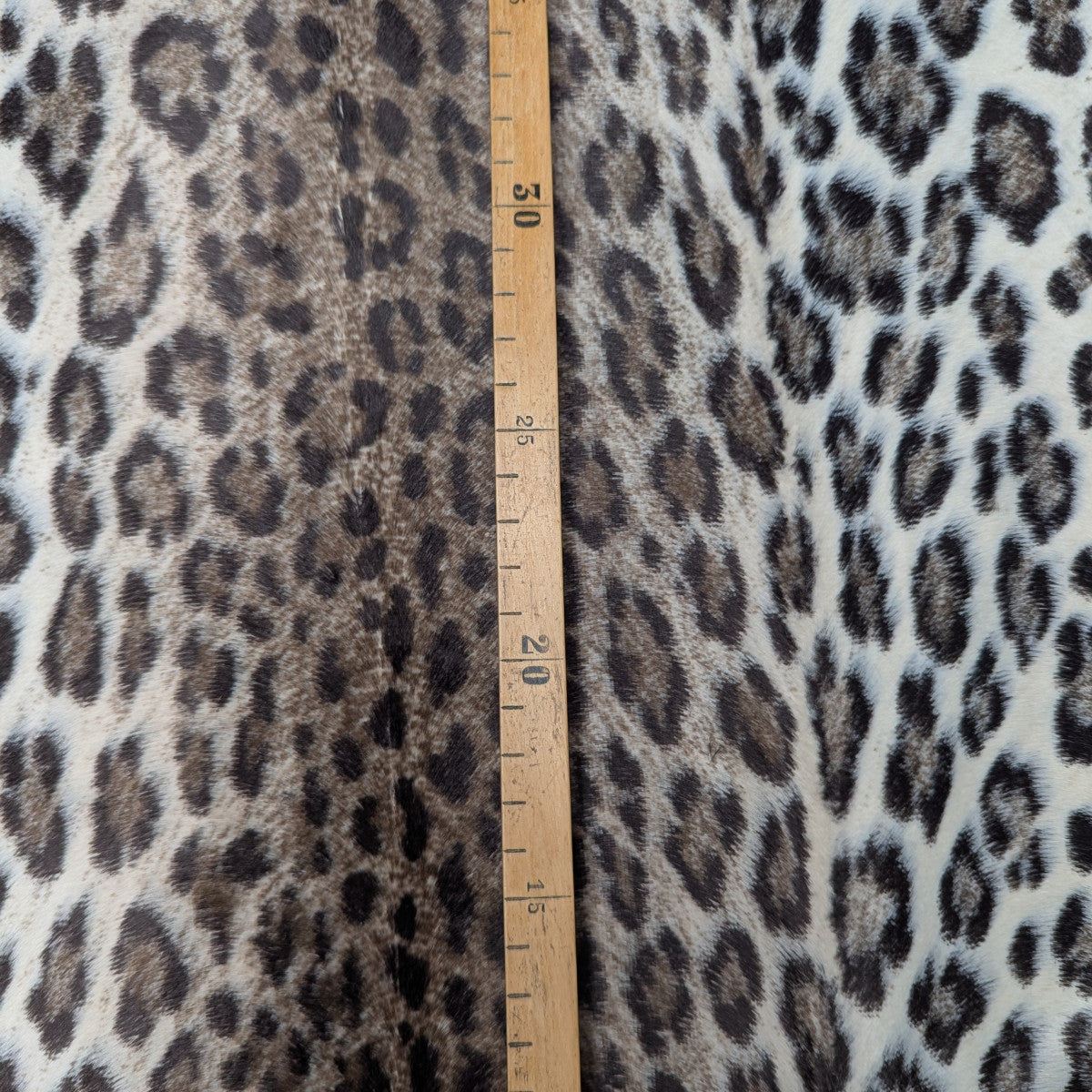 Mantelstoff · Baumwolle/Polyester · Leopardenmuster · Farbe: Brauntöne · 130 cm · 270 g/m² · Meterware