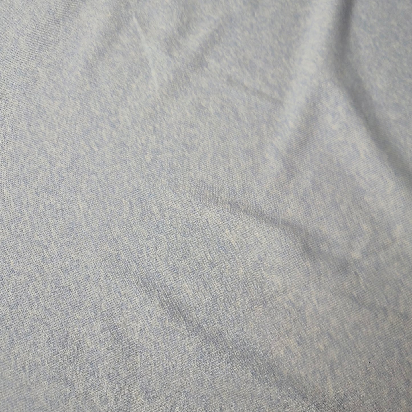 Feinripp · Baumwolle, Kaschmir, Elasthan · Melange · Pantone Baby Blue · 85 cm · 270 g/m² · Meterware
