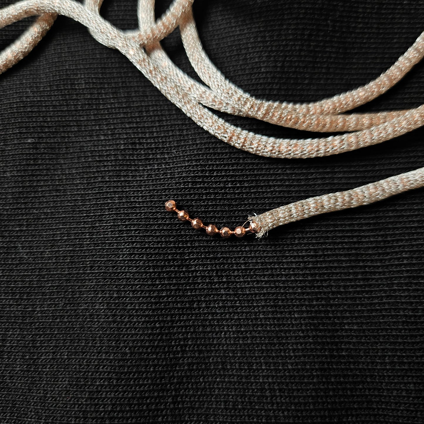 Kette, Metall, Rosè Gold · 4mm