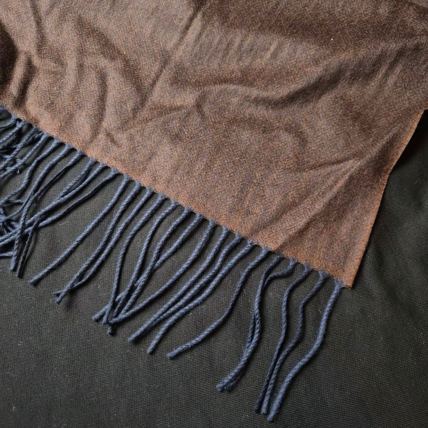 Kaschmirschal, Pantone Chocolate Plum · 47×175 cm