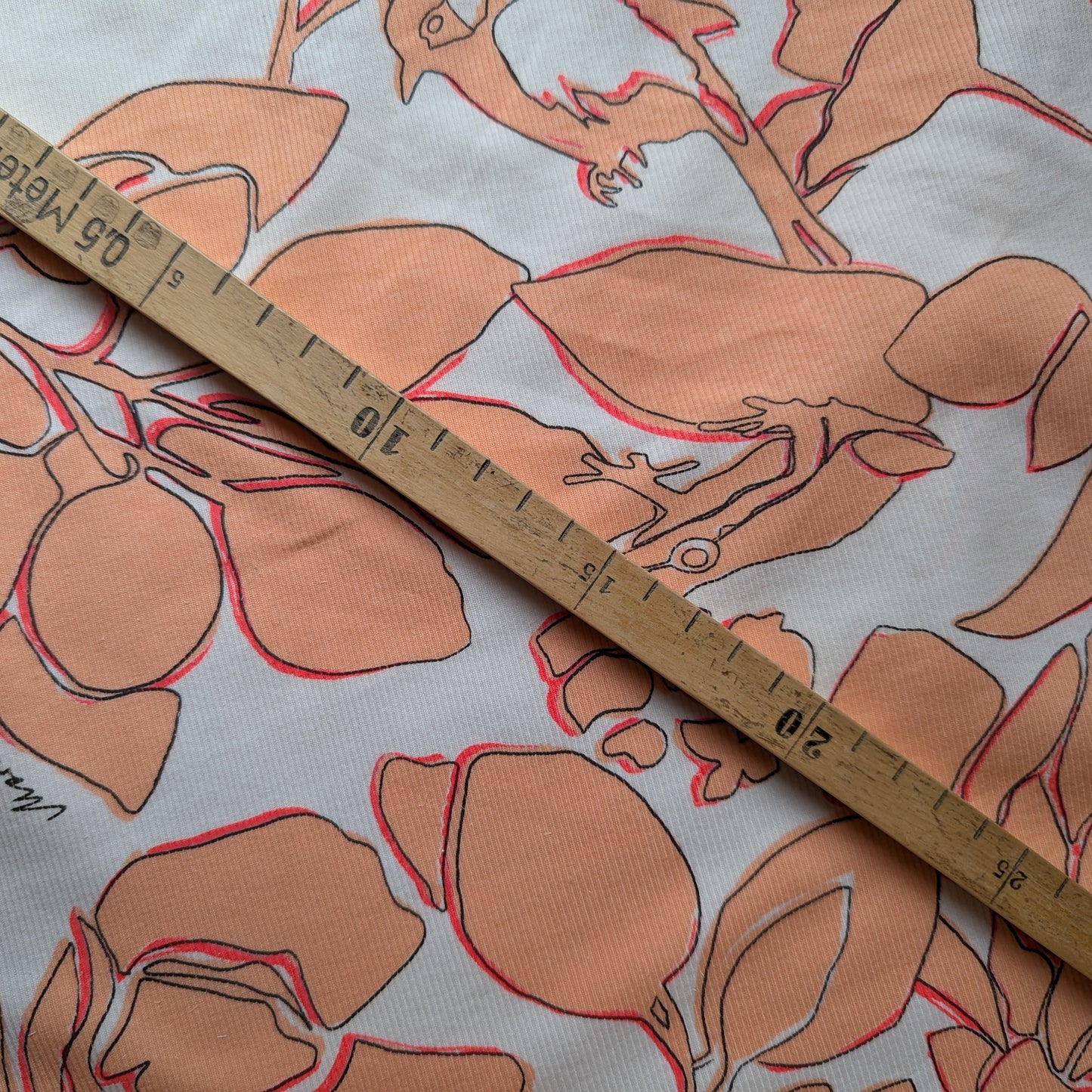 Jersey, Ribstrick / Bündchen · 135 cm