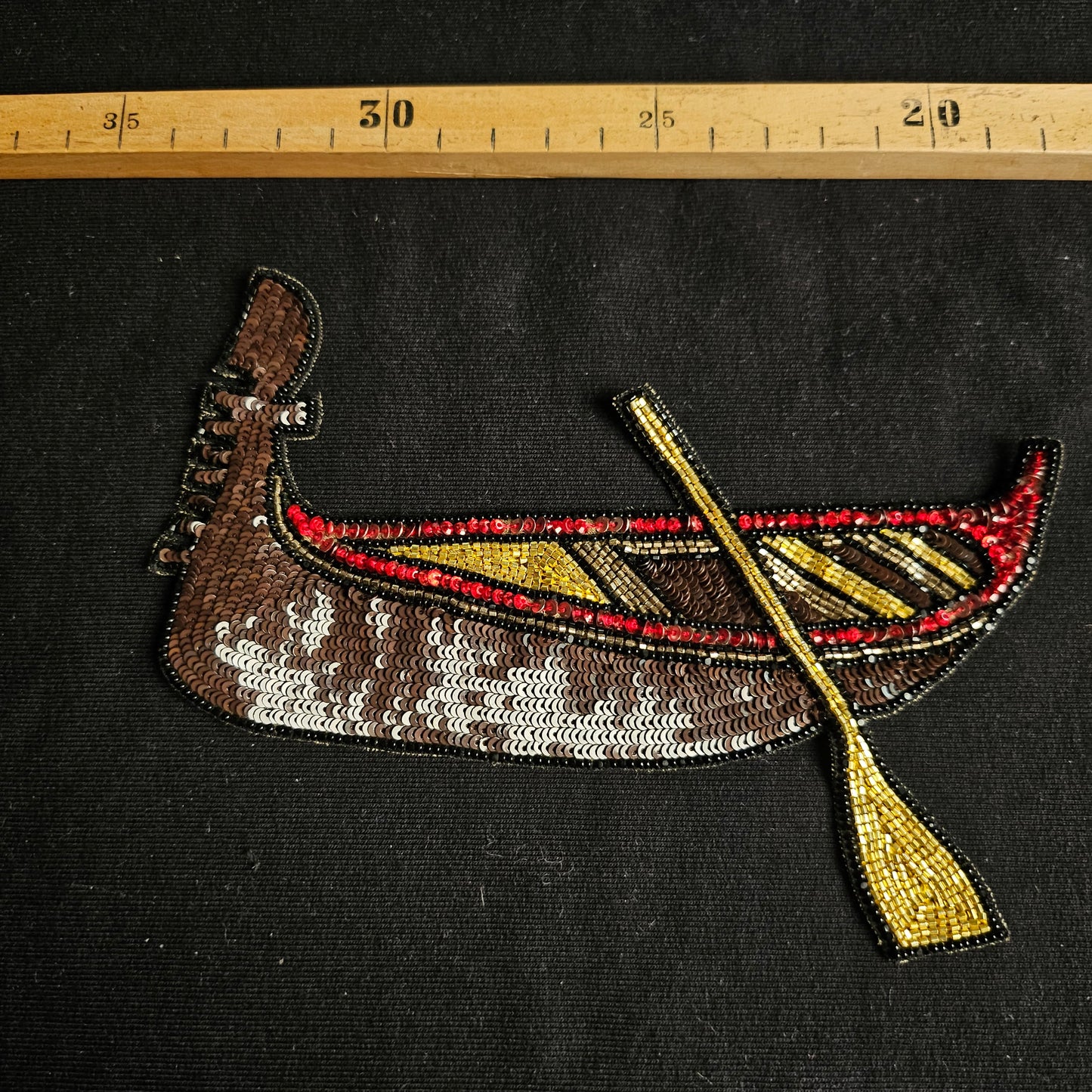 Paillettenstoff · 13×16 cm