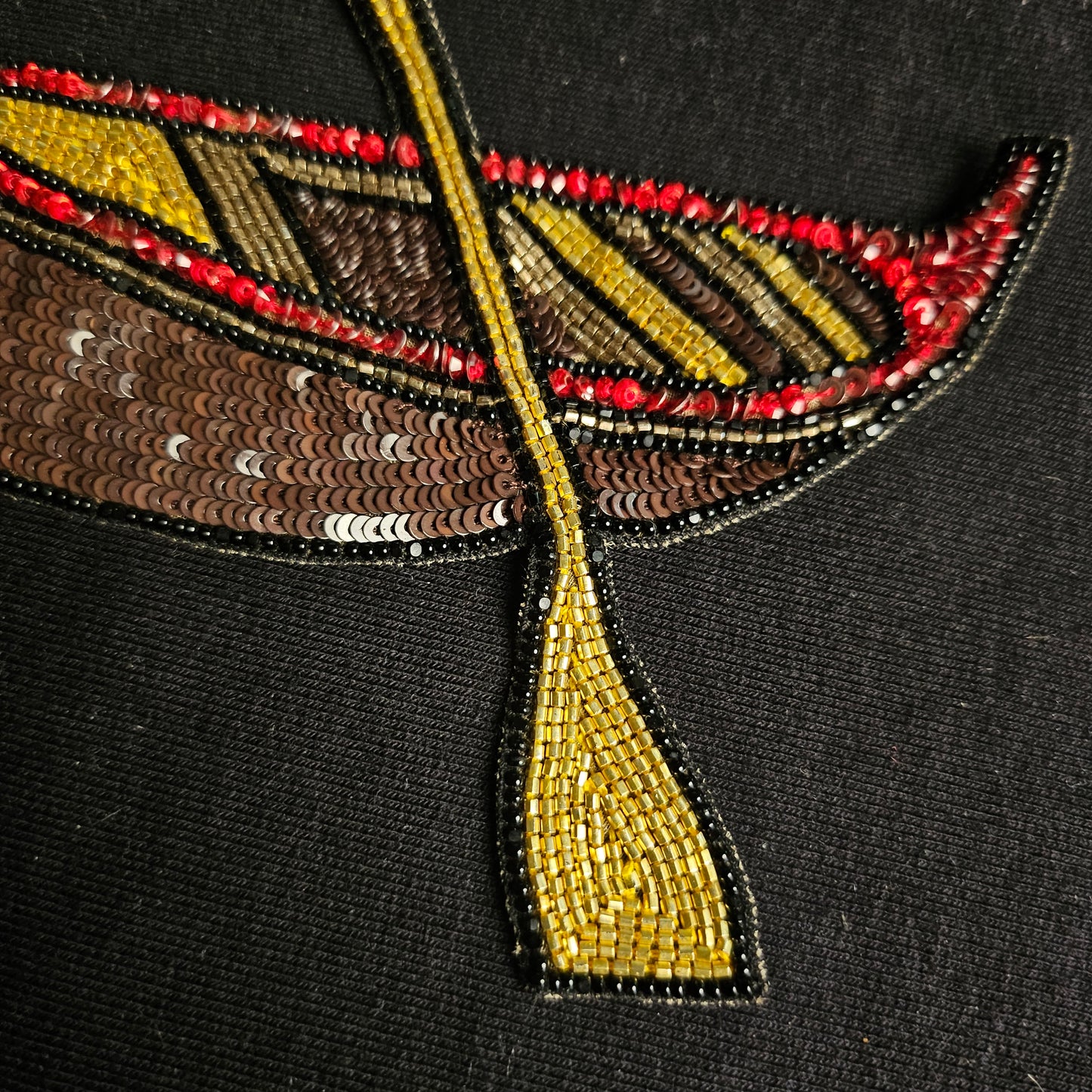 Paillettenstoff · 13×16 cm